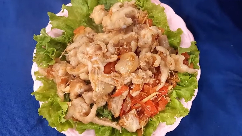 Chân gà rút xương lá xanh đủ cân và Chân gà rút xương net 9