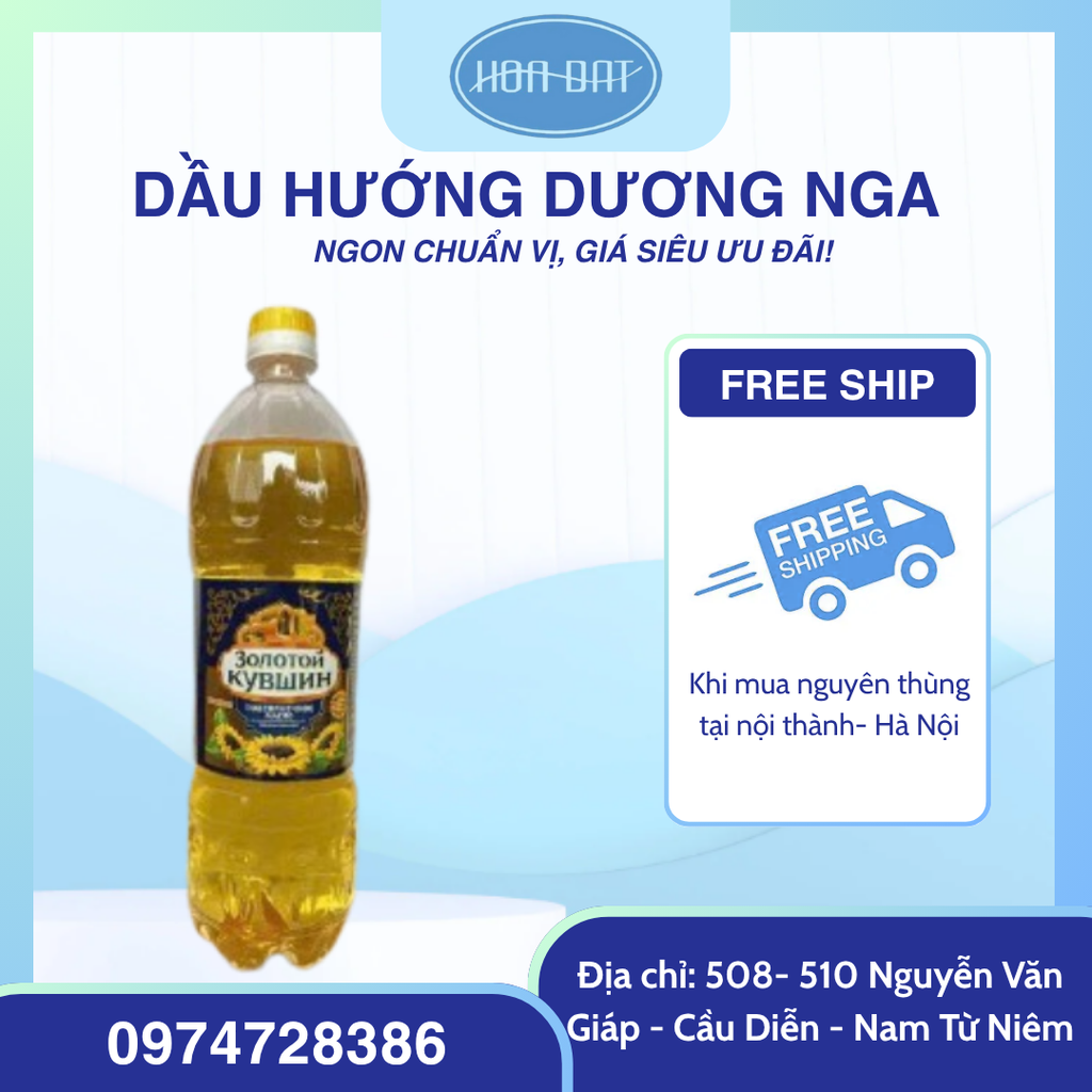 🛢️ Dầu Hướng Dương Nga Nguyên Chất Cao Cấp ELEYA