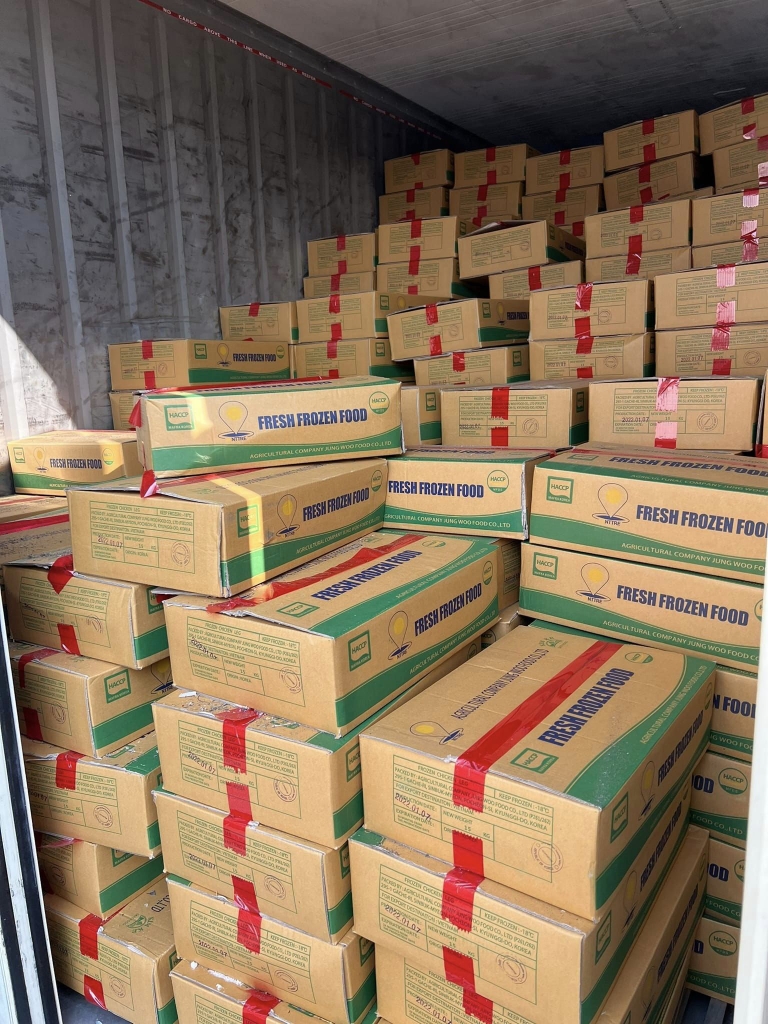 Đùi mái lớn Hàn Quốc Singreen thùng 15kg