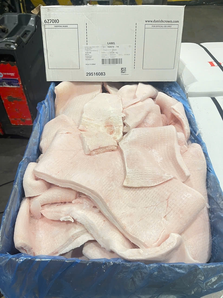 MỠ TẤM LƯNG HEO DANIS – NHẬP KHẨU ĐỨC – THÙNG 27.2KG