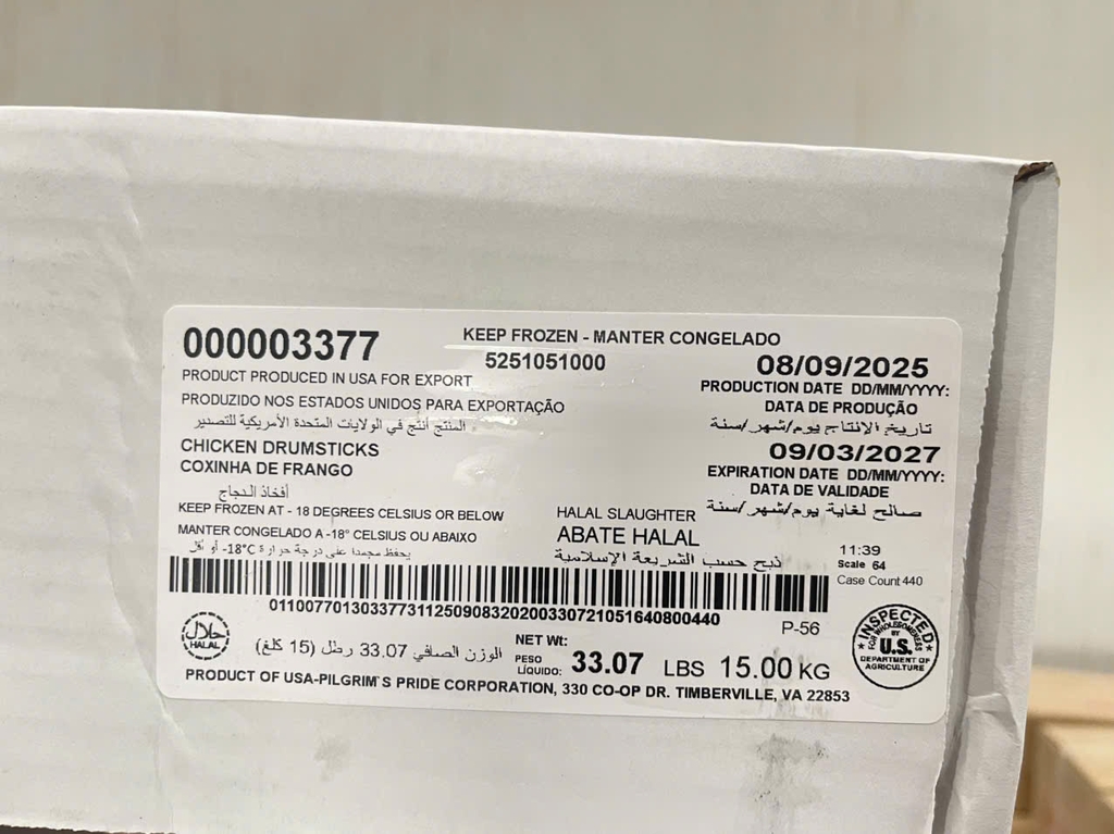 TỎI GÀ PILGRIM MỸ – THÙNG 15KG | SIZE 4–5 CÁI/KG