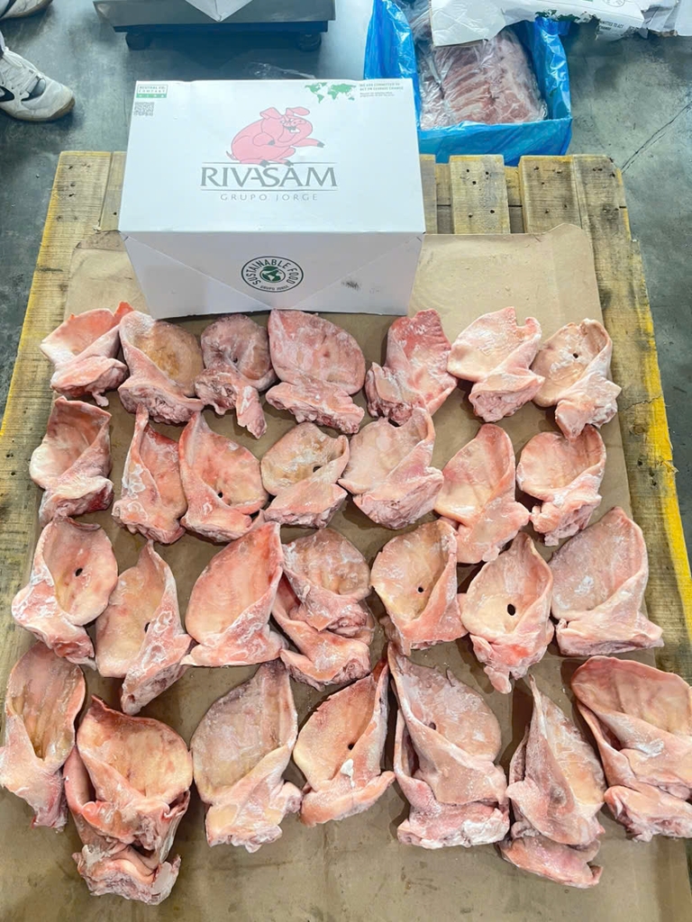 TAI HEO TÂY BAN NHA RIVASAM ĐÔNG LẠNH – THÙNG 10KG