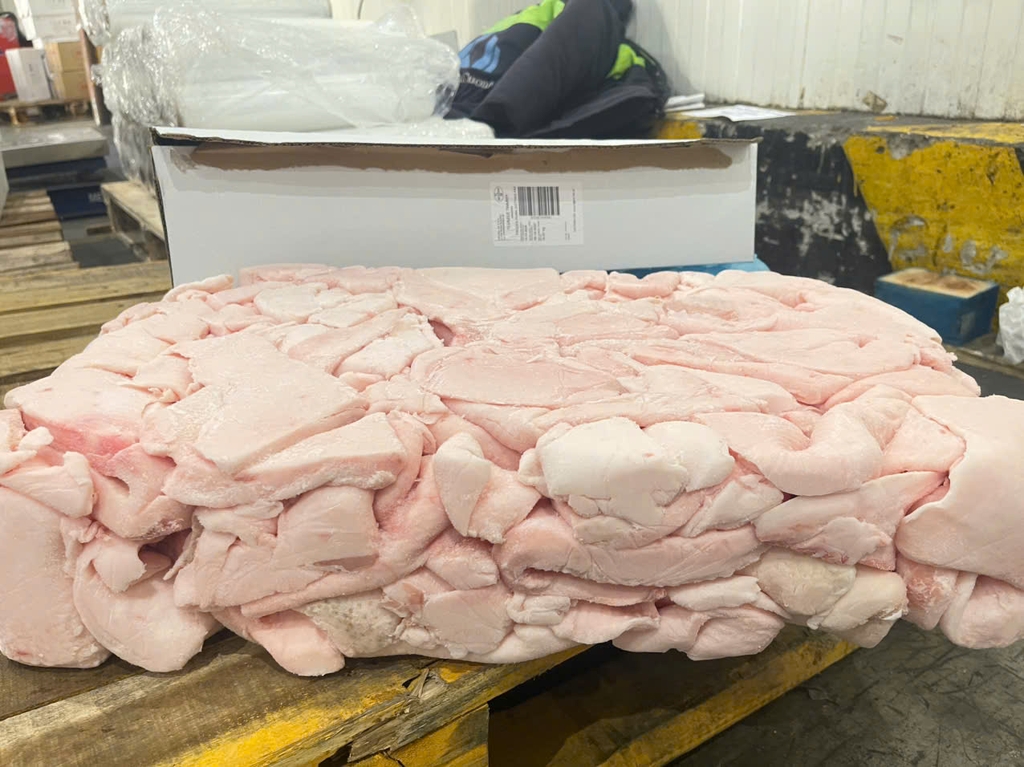 MỠ HEO CẮT NIKPOL - THÙNG 19KG