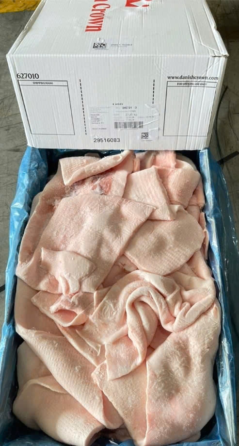 MỠ TẤM LƯNG HEO DANIS – NHẬP KHẨU ĐỨC – THÙNG 27.2KG