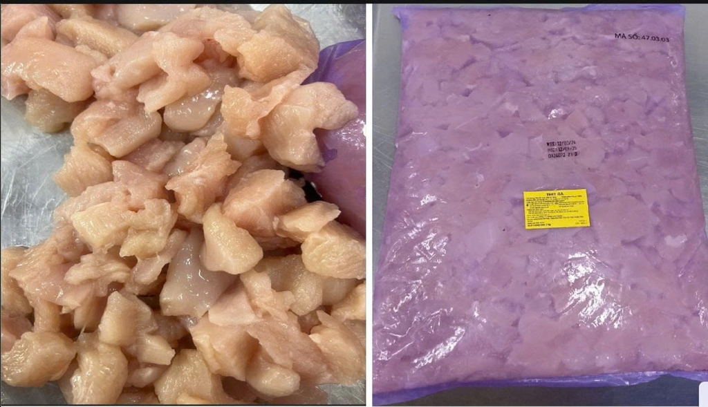 THỊT ỨC GÀ VỤN ĐÔNG LẠNH 10KG