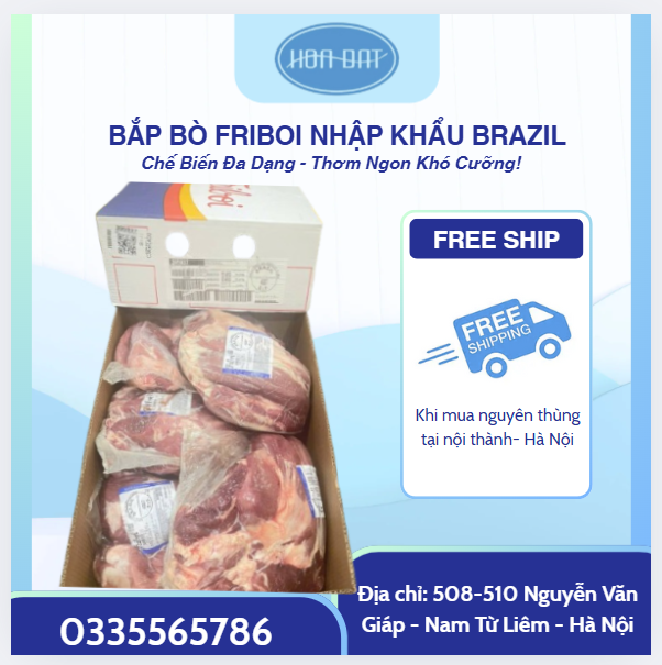 BẮP BÒ FRIBOI NHẬP KHẨU BRAZIL