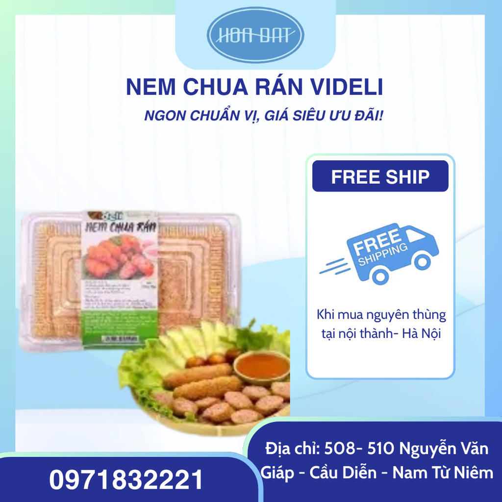 Nem chua rán Videli 500g