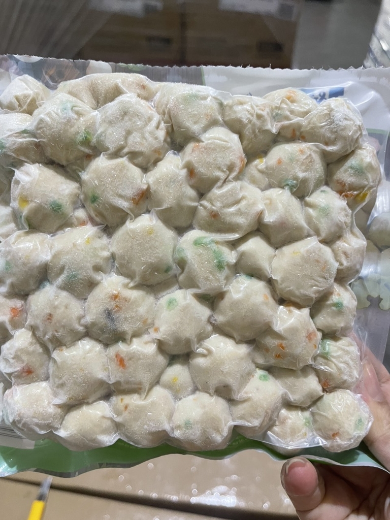 Viên rau củ Hải sản Kitkoll JJ LC Foods gói 500g 160v