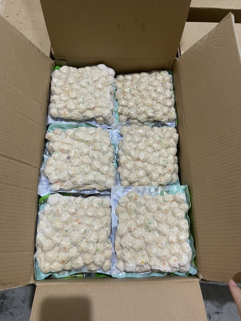 Viên rau củ Hải sản Kitkoll JJ LC Foods gói 500g 160v