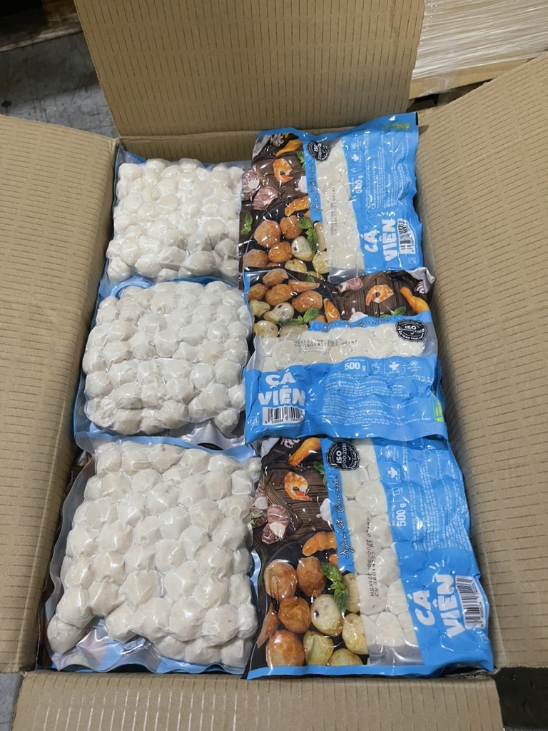 Cá viên JJ  gói 500g 160v của LC Foods