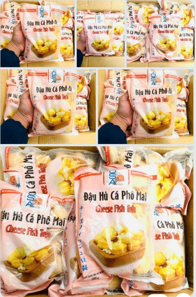Đậu hũ cá phô mai Yosa gói 454g