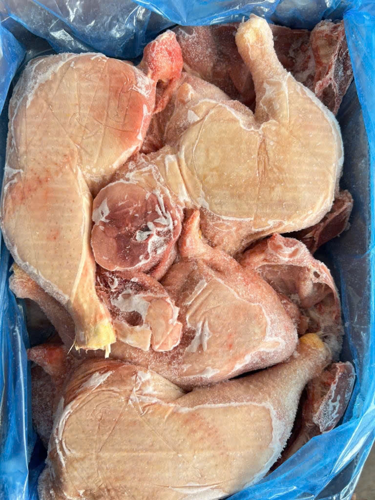 Đùi gà trống dai Mỹ TIPTOP thùng 10kg