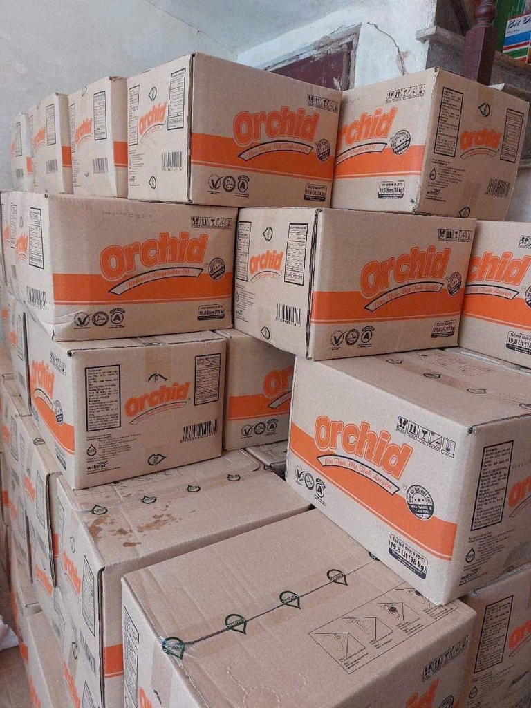 Dầu Ăn Orchid – Dầu Thực Vật Tinh Luyện –  18kg