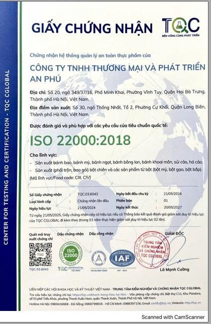 BÁNH BAO CHAY AN PHÚ TÚI 1KG