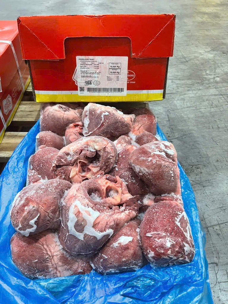 Tim heo nguyên quả Litera Tây ban Nha thùng 10kg