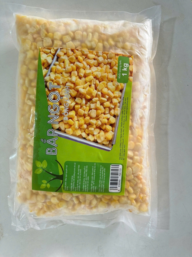 Ngô ngọt nguyên hạt Việt Nam gói 1kg