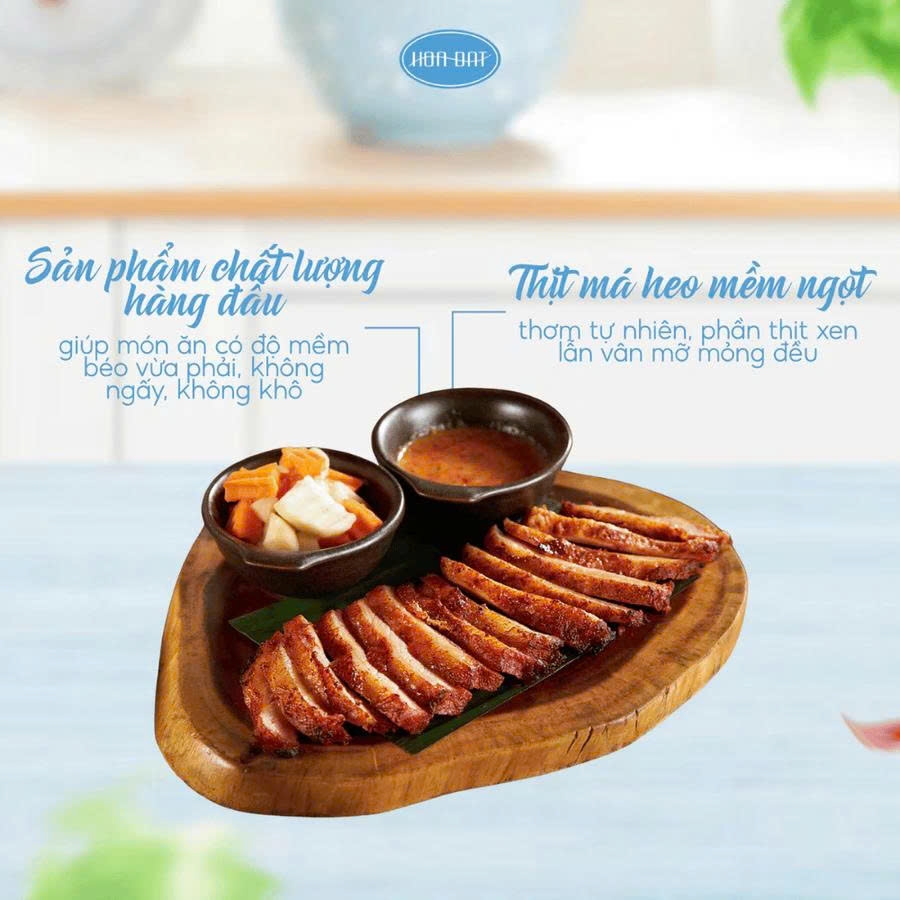 Má heo lọc sạch đóng túi 5kg