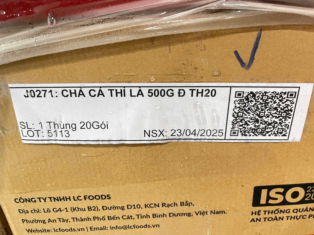 Chả cá thì là LC Foods 500g