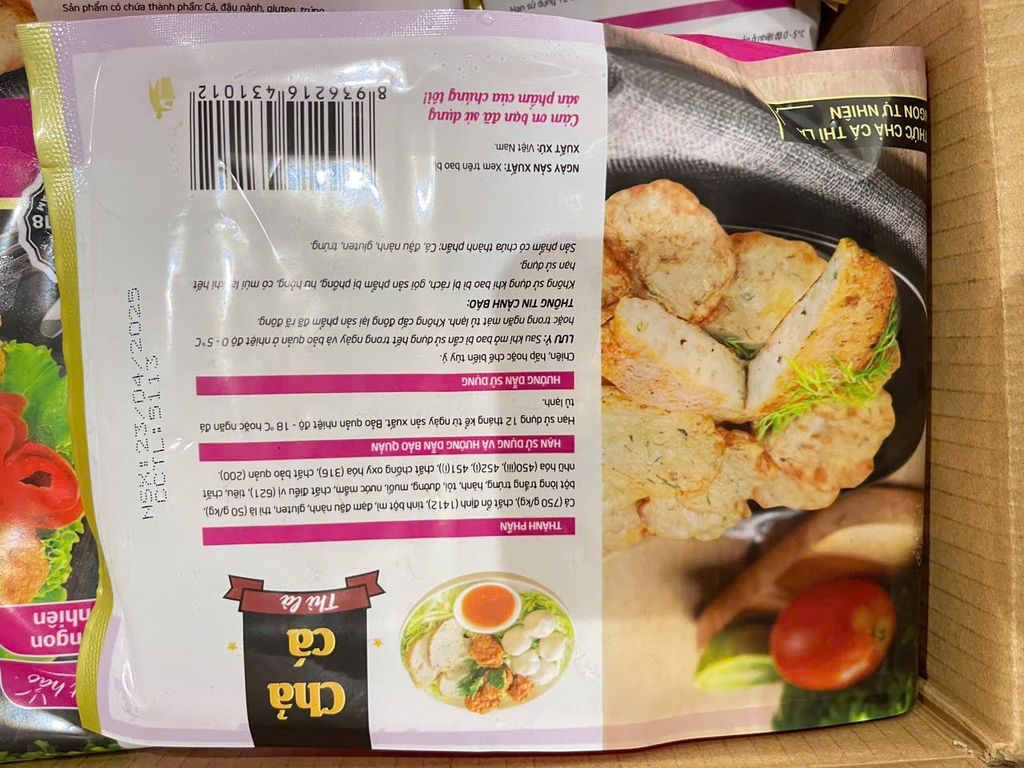 Chả cá thì là LC Foods 500g