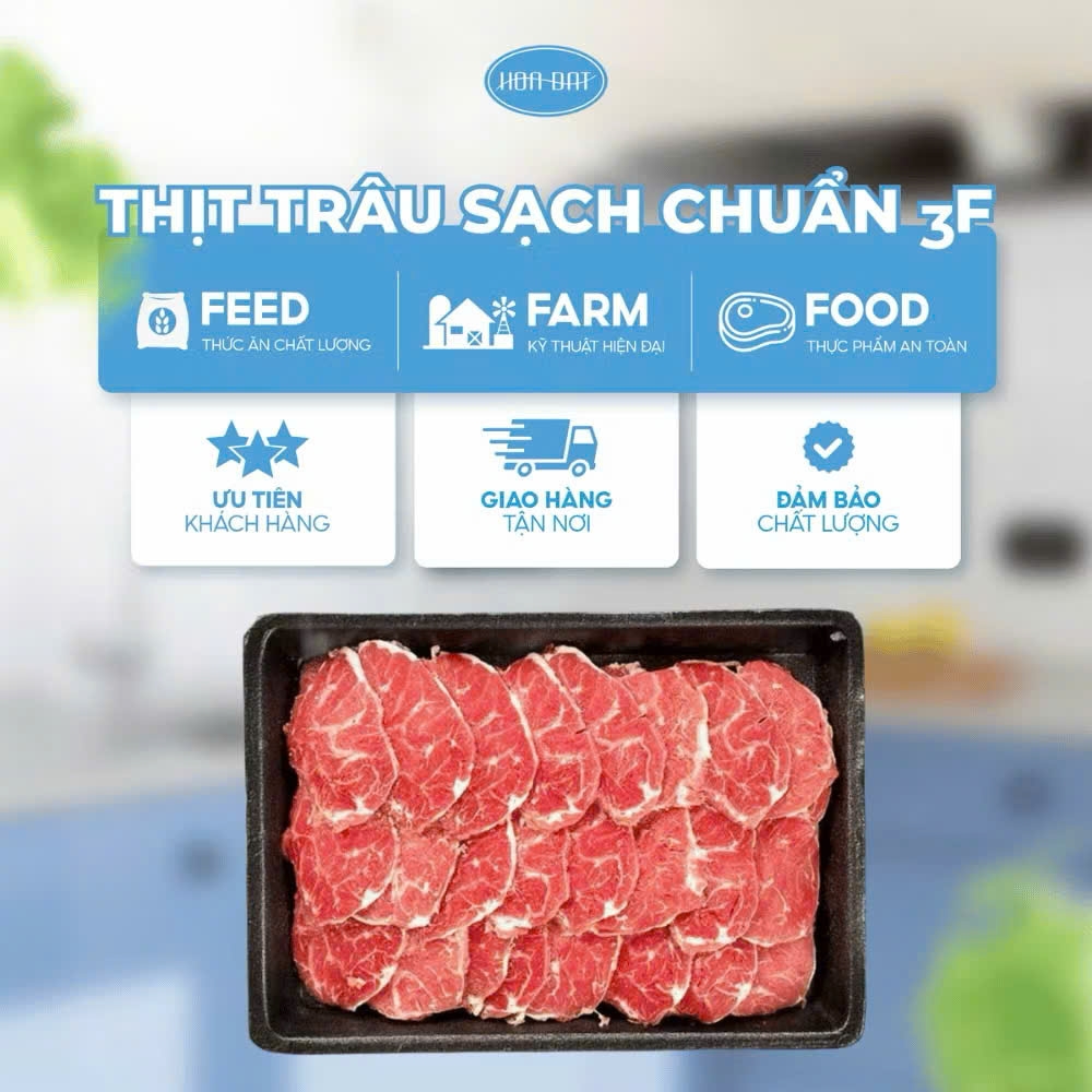 Bắp hoa trâu thái lát đóng khay 500g