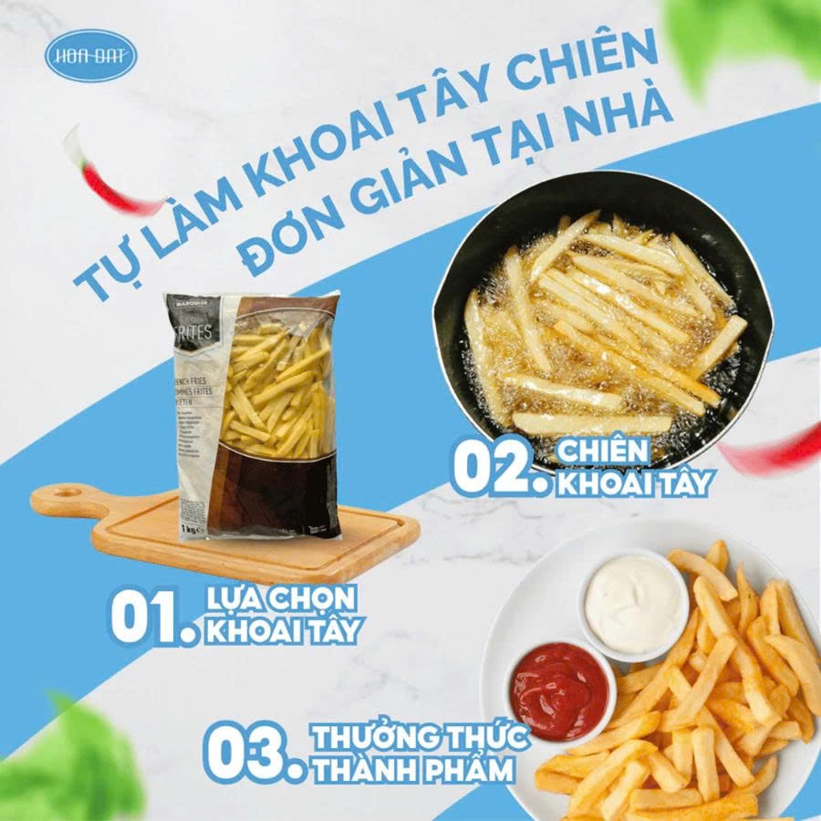 Khoai tây Bỉ Marquise 1kg 