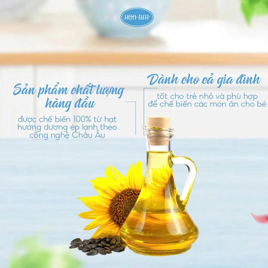 🛢️ Dầu Hướng Dương Nga Nguyên Chất Cao Cấp ELEYA