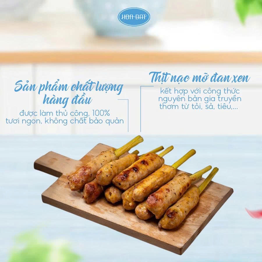 Nem lụi Huế gói 500g (12 que)