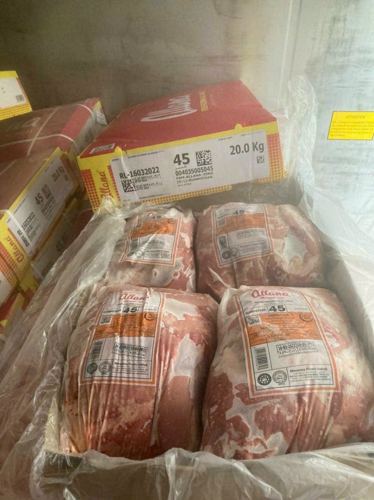 THỊT MÔNG TRÂU ẤN ĐỘ 45 ALLANA 20Kg