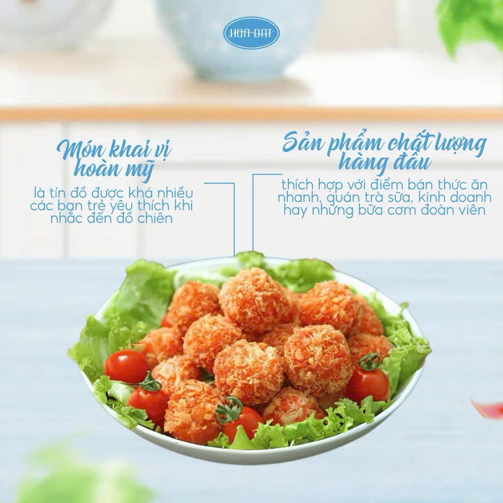 Viên hải sản xốt Mayonnaise Kitkool 500gr