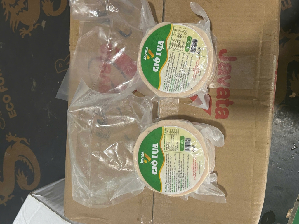 CHẢ LỤA (GIÒ lỤA) JAVATA GÓI 500GR - THÙNG 20KG