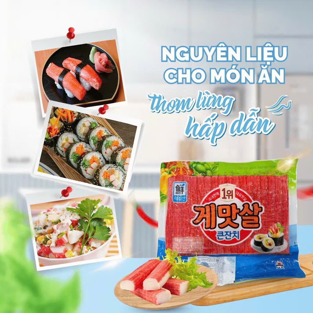 Thanh cua Hàn Quốc Sayo túi 1kg
