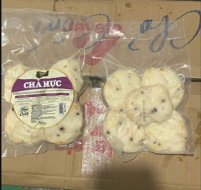 CHẢ MỰC JAVATA GÓI 250GR - THÙNG 20KG