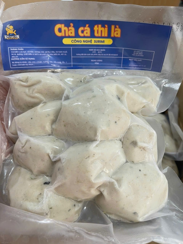 CHẢ CÁ THÌ LÀ GREEN FARM – TÚI 500G