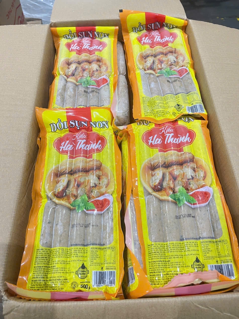 DỒI SỤN HÀ THÀNH LC FOODS – GÓI 500G (10 CÁI/GÓI)