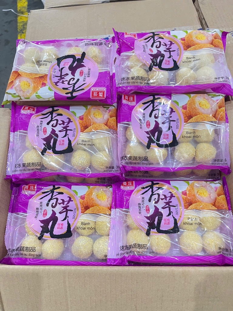 KHOAI MÔN LỆ PHỐ – GÓI 300G (12 VIÊN)