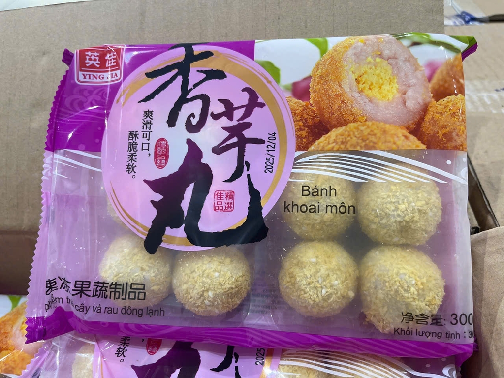 KHOAI MÔN LỆ PHỐ – GÓI 300G (12 VIÊN)