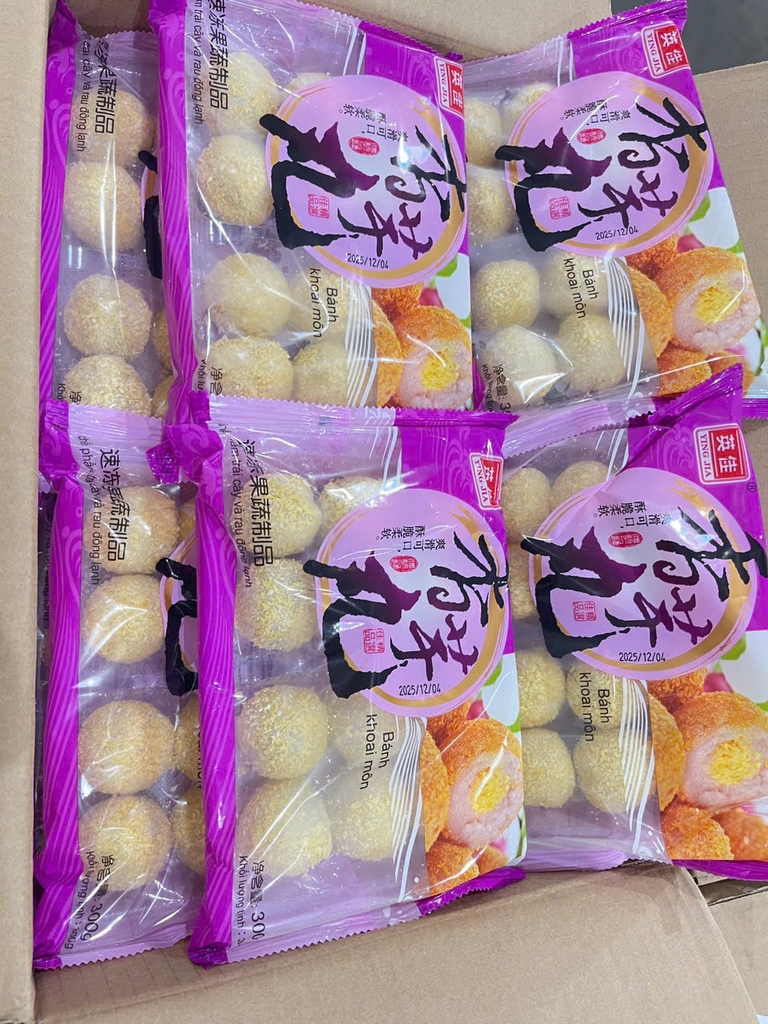 KHOAI MÔN LỆ PHỐ – GÓI 300G (12 VIÊN)