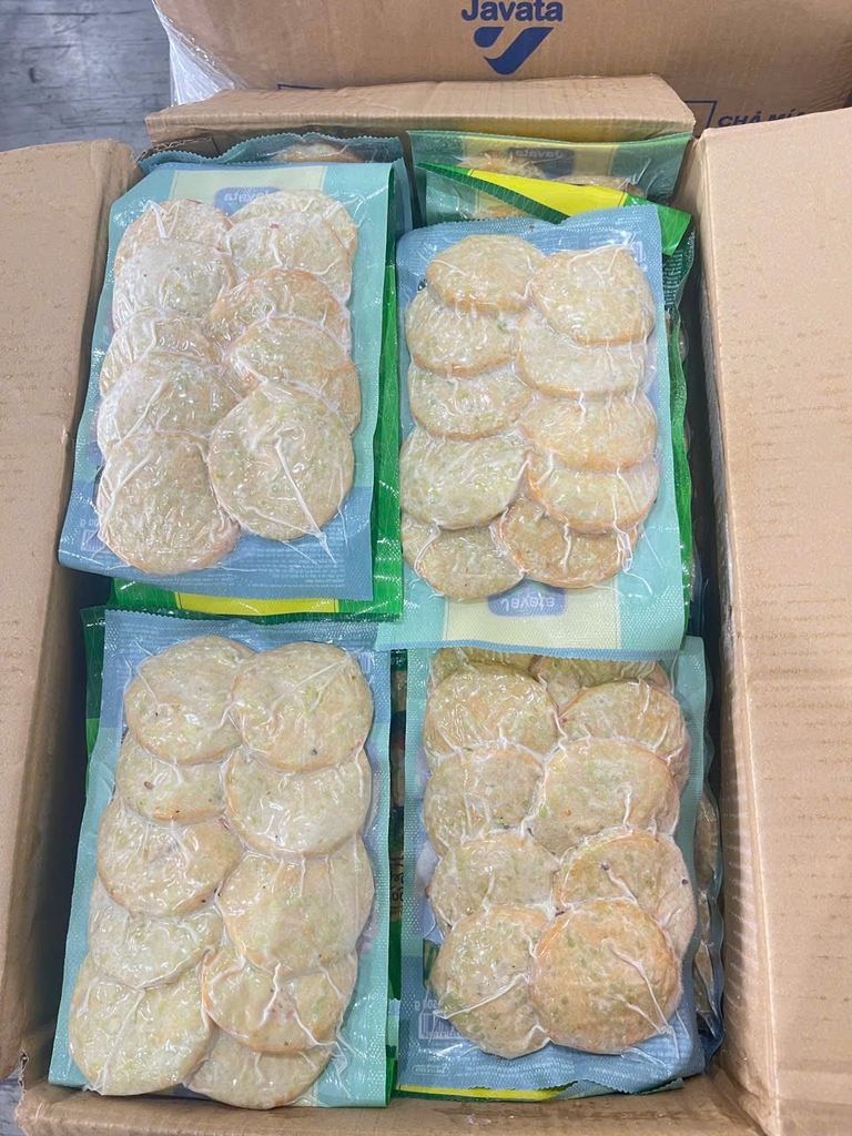 CHẢ CỐM JAVATA GÓI 500G - THÙNG 20KG