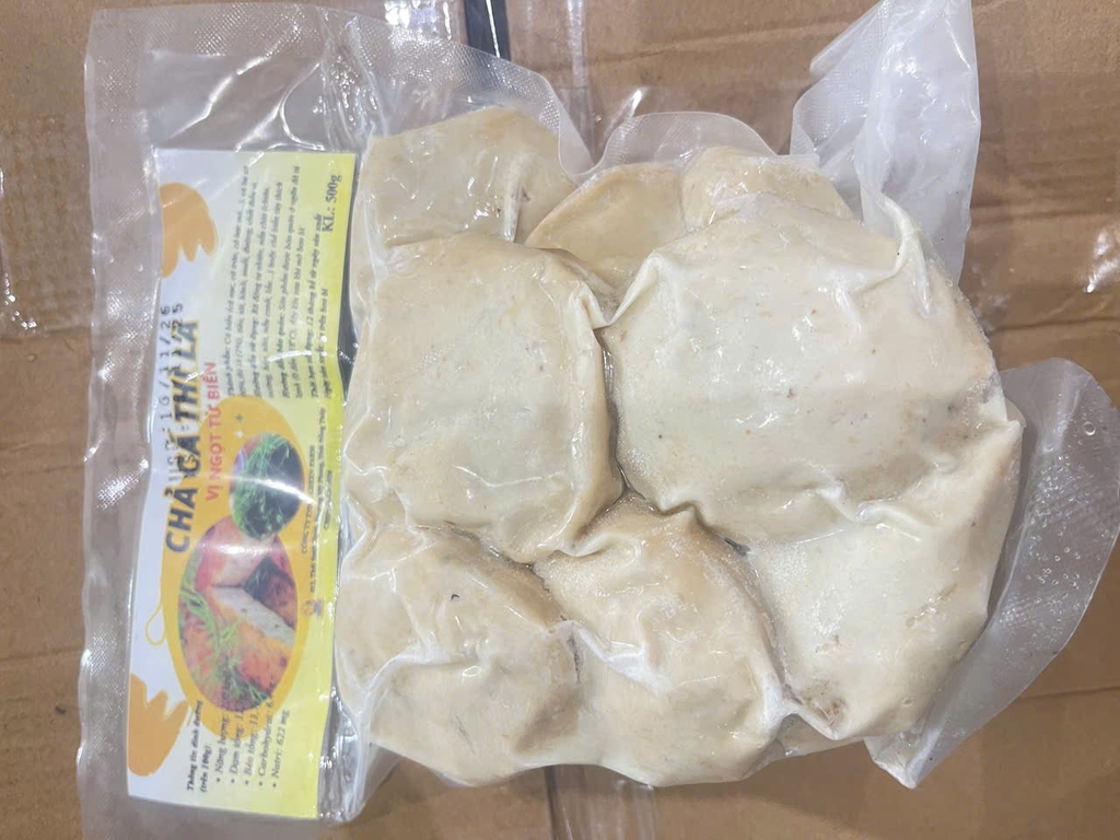 CHẢ CÁ BIỂN GREEN FARM TÚI 500GR -MẪU MỚI