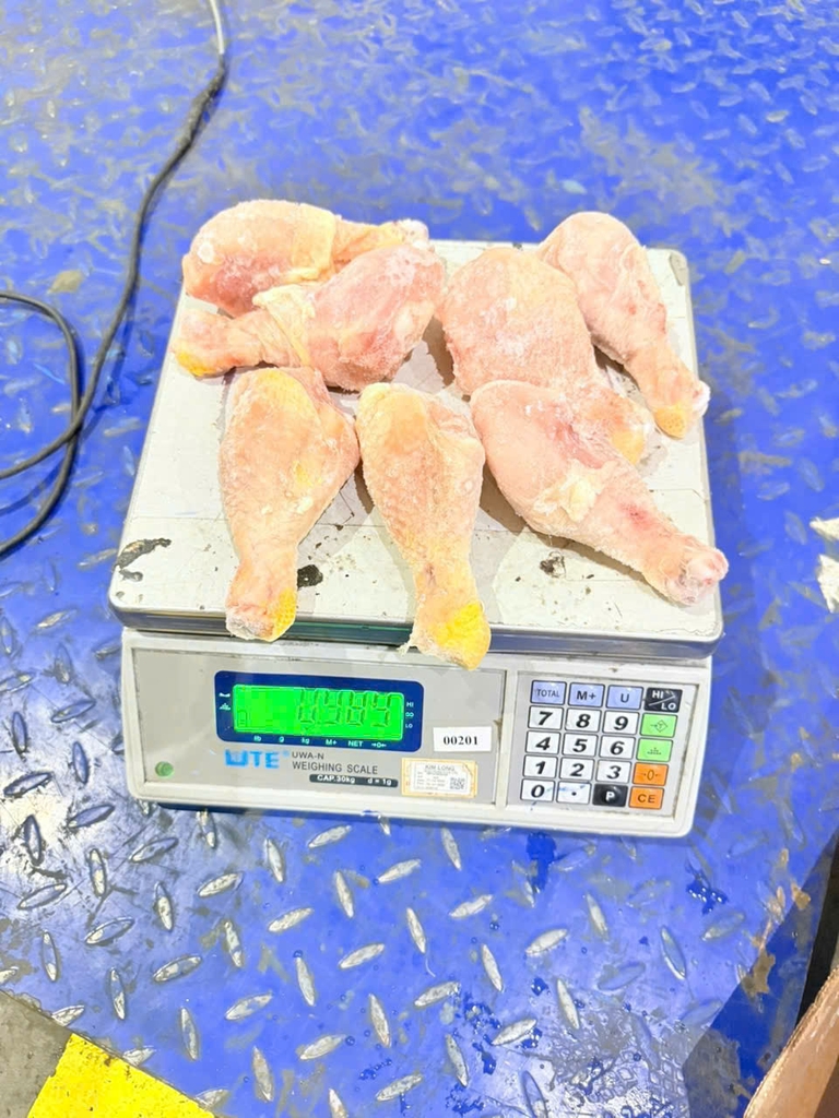 ĐÙI TỎI GÀ MỸ TÚI NHỎ SUNLAND THÙNG 18.14KG