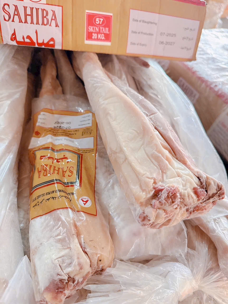 ĐUÔI TRÂU 57 SAHIBA NHẬP KHẨU ẤN ĐỘ – THÙNG 20KG