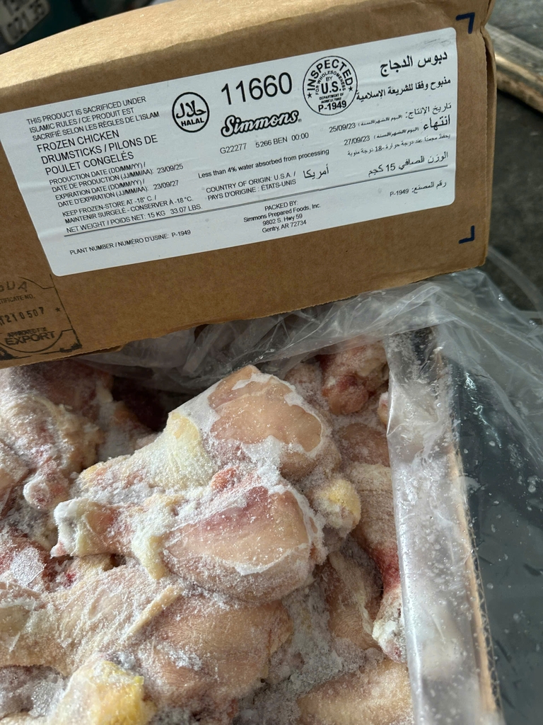 TỎI GÀ (ĐÙI GÀ) SIMMONS MỸ – SIZE 4–5 CÁI | THÙNG 15KG