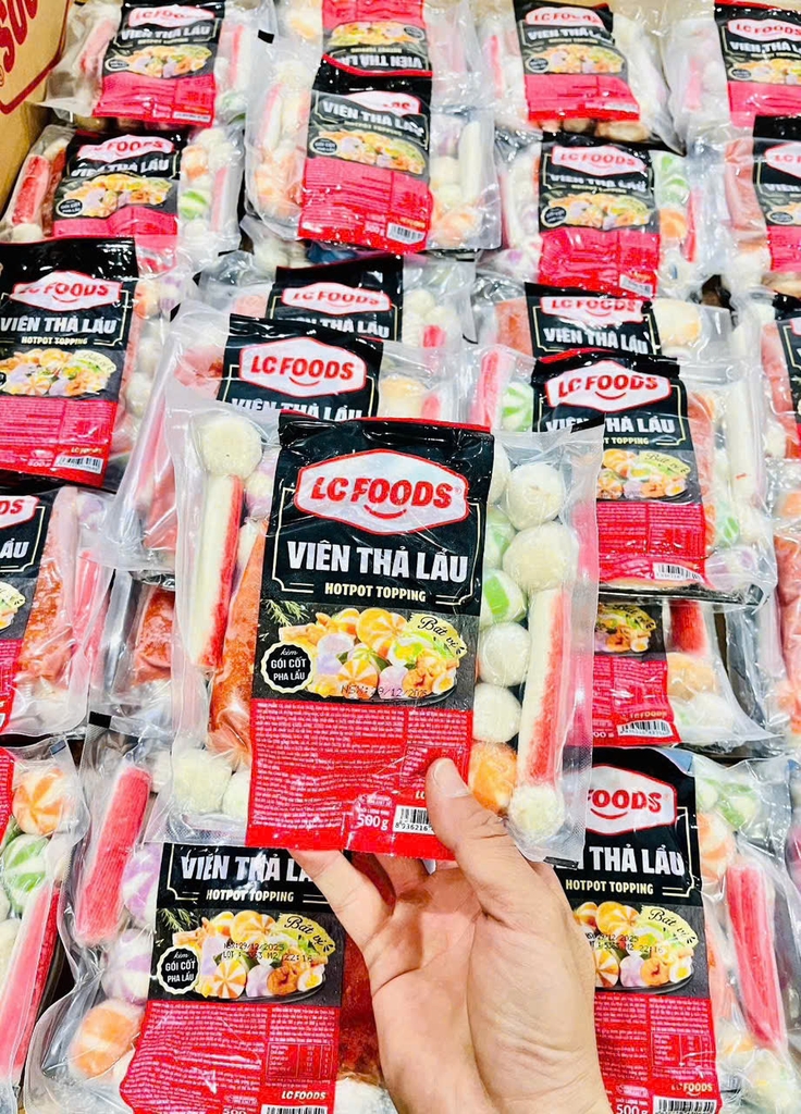 VIÊN THẢ LẨU LC FOODS – HOTPOT TOPPING | GÓI 500G