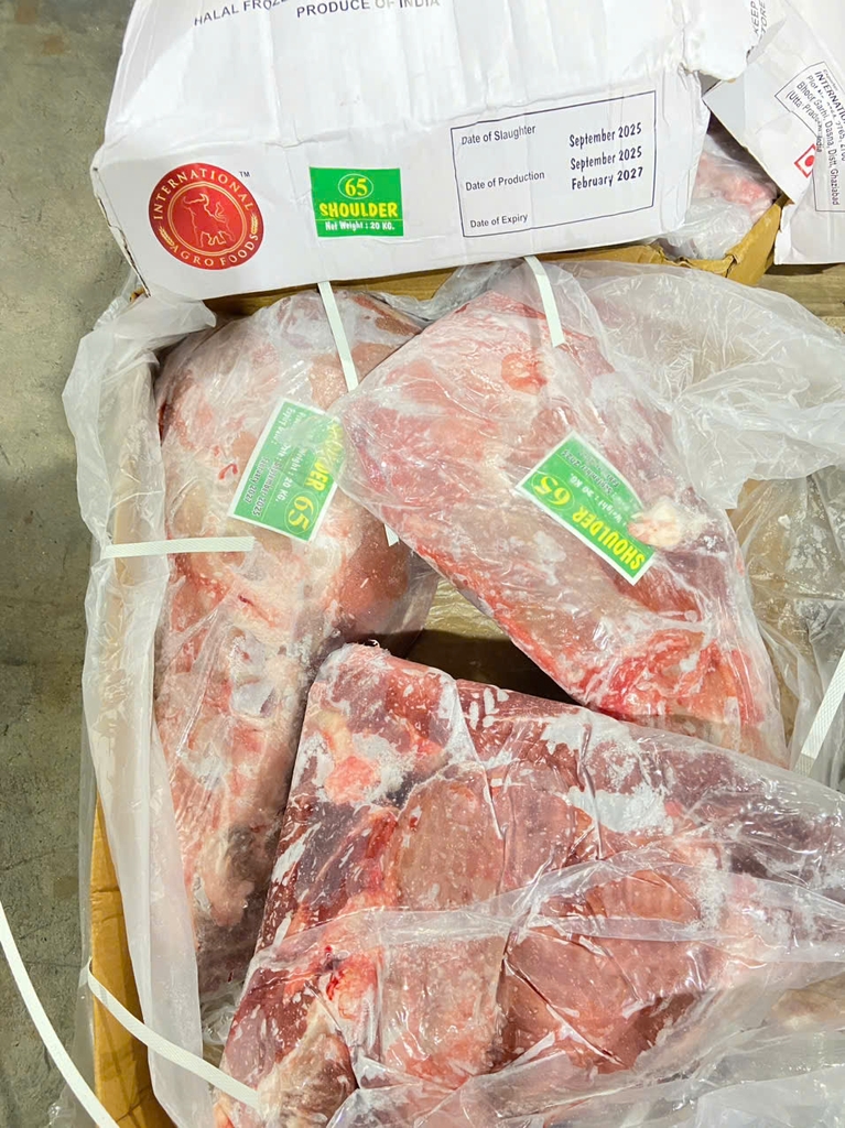 NẠC VAI TRÂU ẤN ĐỘ M65 IAF – THÙNG 20KG