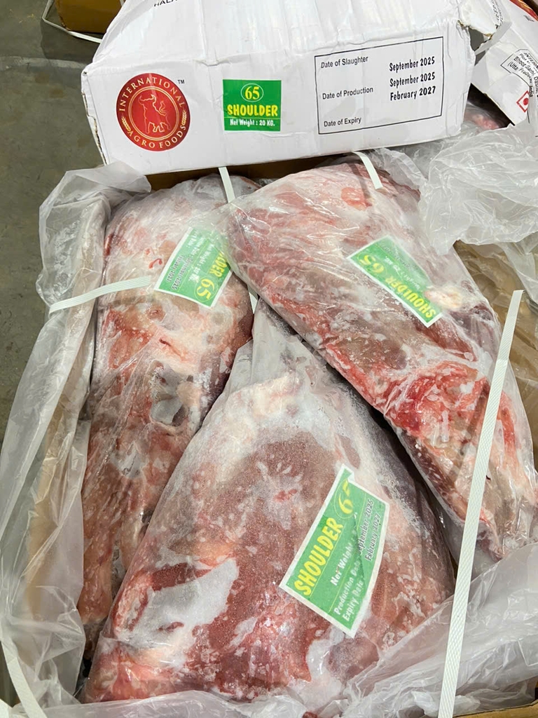 NẠC VAI TRÂU ẤN ĐỘ M65 IAF – THÙNG 20KG