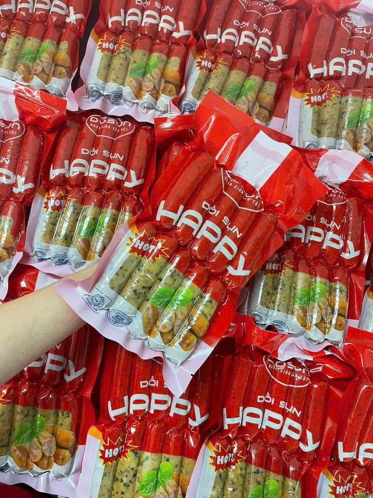 DỒI SỤN HAPPY DOSUN – GÓI 500G (10 CHIẾC)