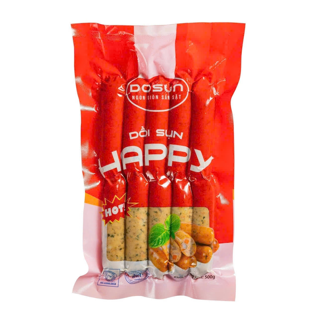 DỒI SỤN HAPPY DOSUN – GÓI 500G (10 CHIẾC)