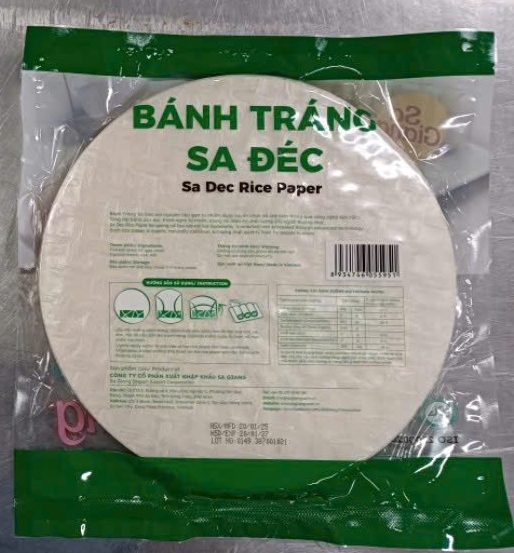 (Thùng 44) BÁNH TRÁNG Sa Giang (340g)