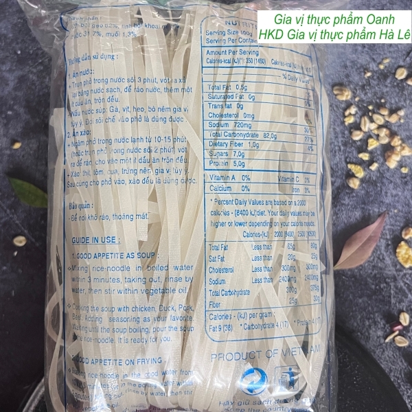 (Lốc 6) Viên gia vị PHỞ CHAY Việt Hương