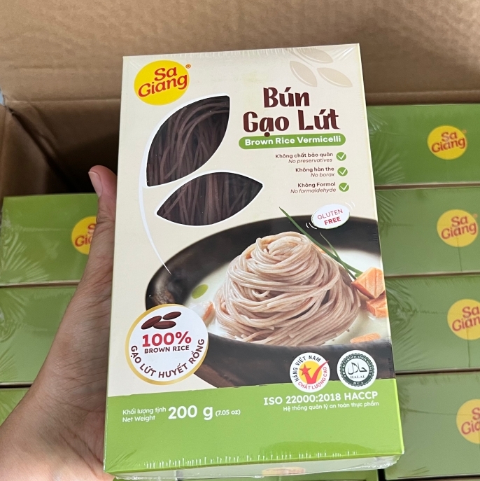 Bún Gạo Lứt Sa Giang (200g)